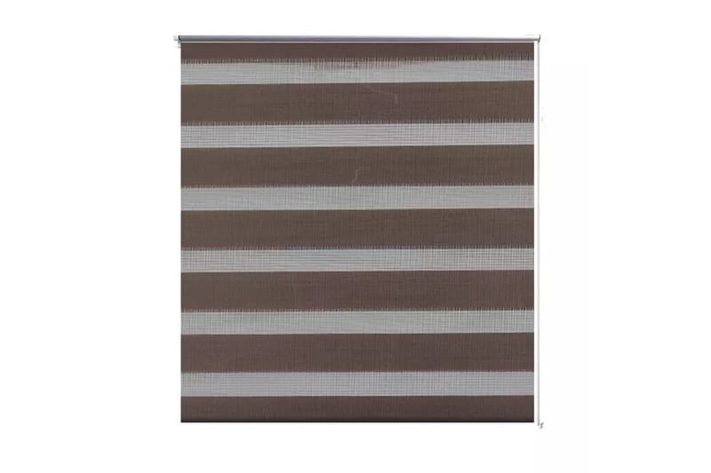 Zebra Gardiner 70 x 120 cm Kaffe Farge - Brun/Transparent - Tekstiler - Gardiner - Rullegardin