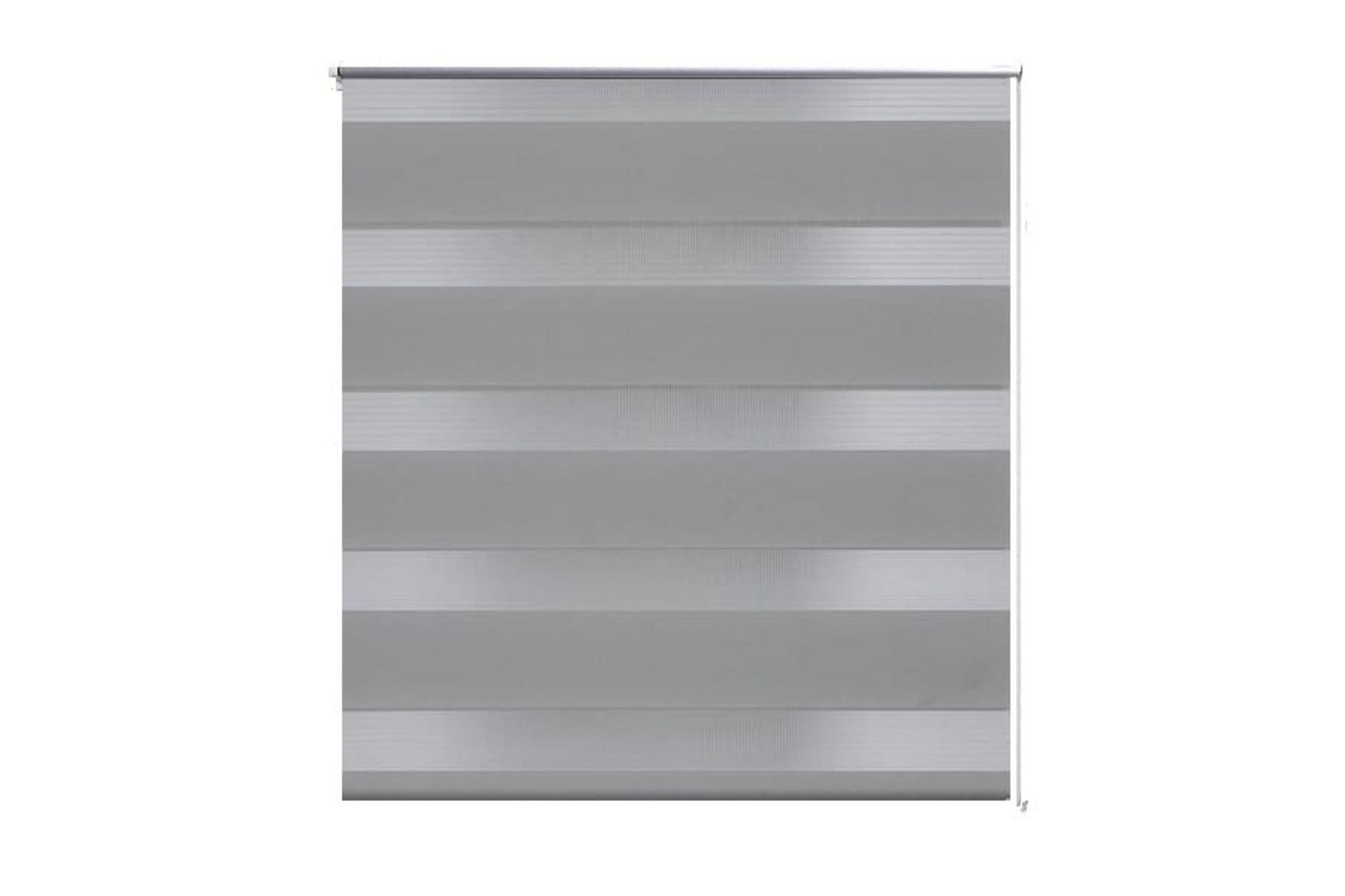 Zebra Rullegardin 120 x 230 cm Grå - Grå/Transparent - Tekstiler - Gardiner - Rullegardin
