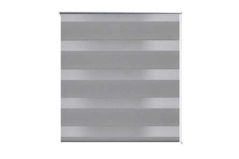 Zebra Rullegardin 50 x 100 cm Grå - Grå/Transparent - Rullegardin