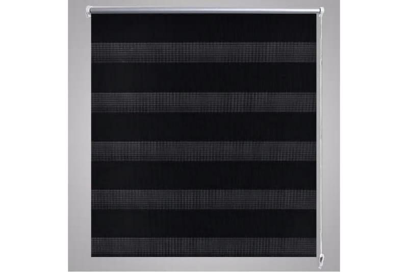 Zebra Rullegardin 50 x 100 cm Svart - Svart/Transparent - Tekstiler - Gardiner - Rullegardin
