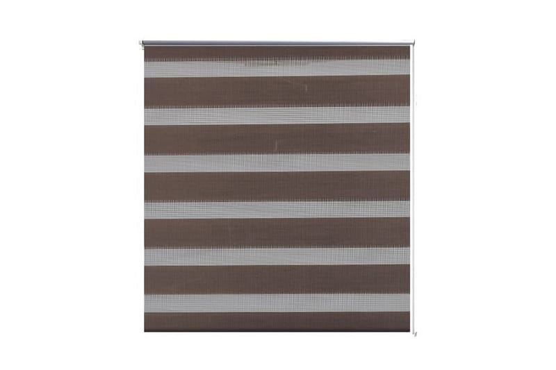 Zebra Rullegardin 60 x 120 cm Kaffe Farge - Brun/Transparent - Tekstiler - Gardiner - Rullegardin
