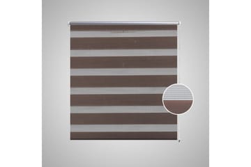 Zebra Rullegardin 60 x 120 cm Kaffe Farge - Brun/Transparent - Tekstiler - Gardiner - Rullegardin