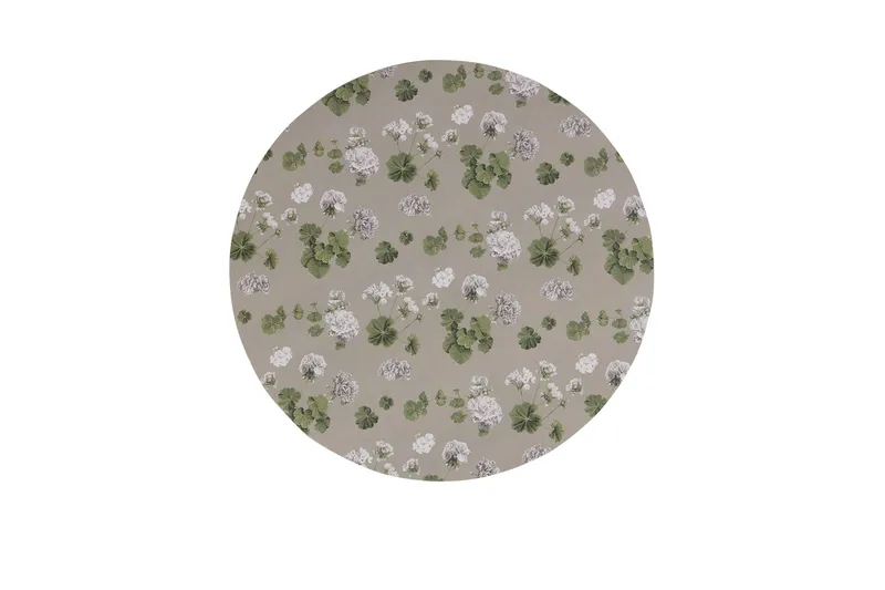 Pelargon Bordbrikker Ø38 cm, Lys grå