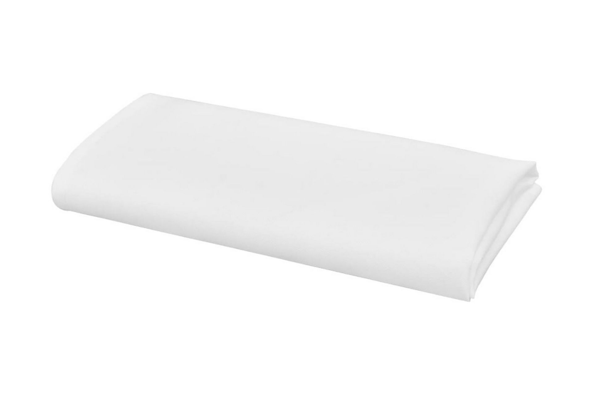 25 Middags servietter hvit 50 x 50 cm - Hvit - Tekstiler - Kjøkkentekstiler - Tøyservietter