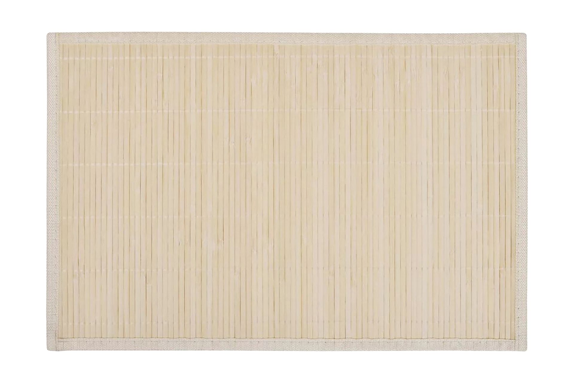 6 Bambus kuvertbrikker 30 x 45 cm, naturlig - Natur - Tekstiler - Kjøkkentekstiler