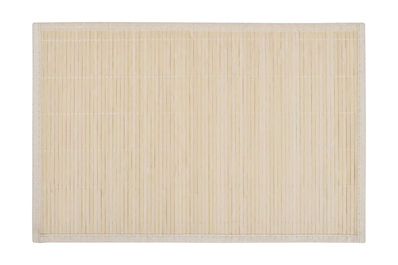6 Bambus kuvertbrikker 30 x 45 cm, naturlig - Natur - Kjøkkentekstiler - Bordbrikke