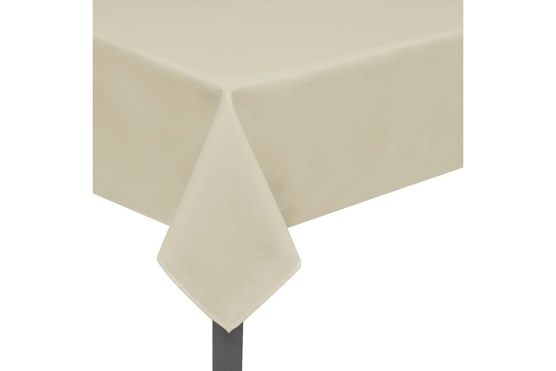 Bordduker 5 stk Krem 170x130 cm - KremHvit - Tekstiler - Kjøkkentekstiler