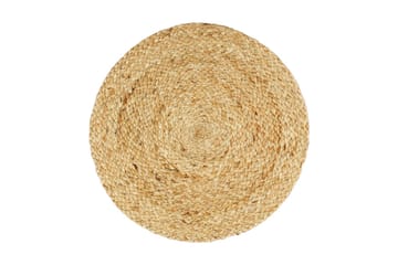 Bordmatter 4 stk vanlig naturell 38 cm rund jute - Tekstiler - Kjøkkentekstiler