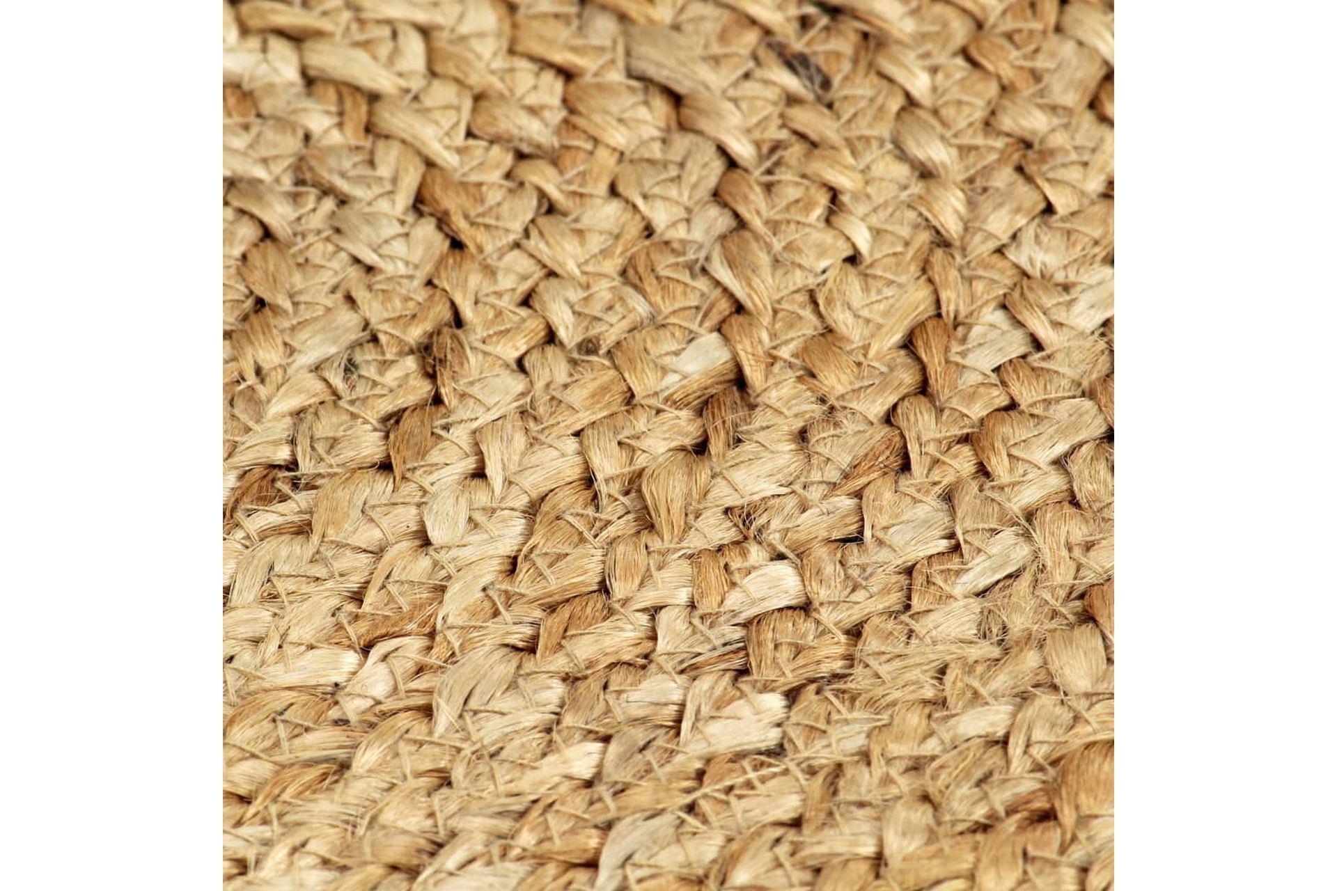 Bordmatter 4 stk vanlig naturell 38 cm rund jute - Tekstiler - Kjøkkentekstiler