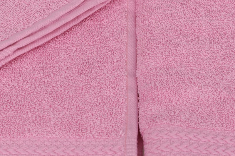 Hobby Håndkle 30x50 cm 6-pk - Rosa - Tekstiler - Tekstiler baderom - Håndklær