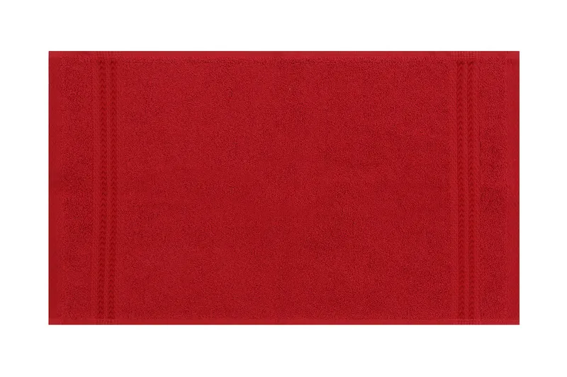 Hobby Håndkle 30x50 cm 6-pk - Rød - Tekstiler - Tekstiler baderom - Håndklær