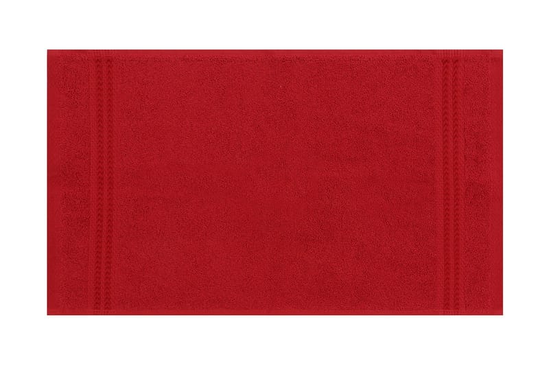 Hobby Håndkle 30x50 cm 6-pk - Rød - Tekstiler - Tekstiler baderom - Håndklær