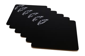Tabletter 6- pk - Svart - Tekstiler - Kjøkkentekstiler