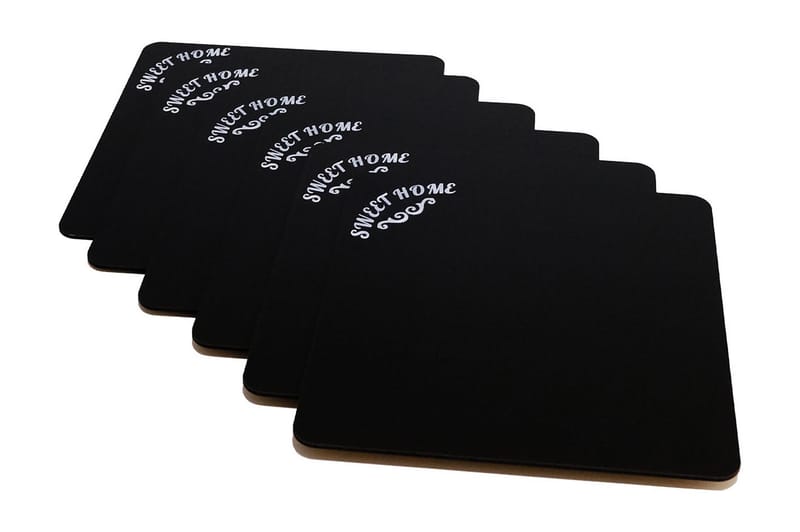 Tabletter 6- pk - Svart - Tekstiler - Kjøkkentekstiler