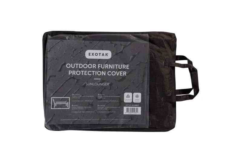 Morte Sofaoverlegg 30x45 cm, Svart