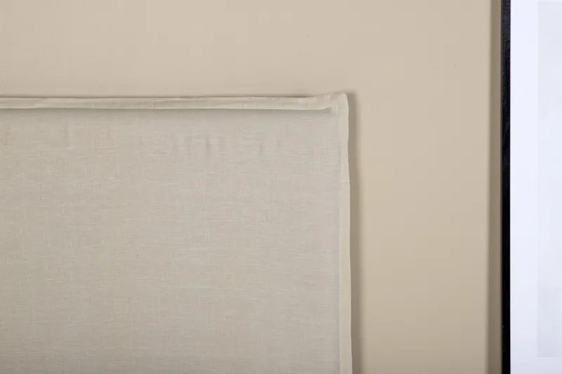 Signe Sengegaveltrekk 140x180 cm - Beige - Tekstiler - Møbelstoff - Møbeltrekk