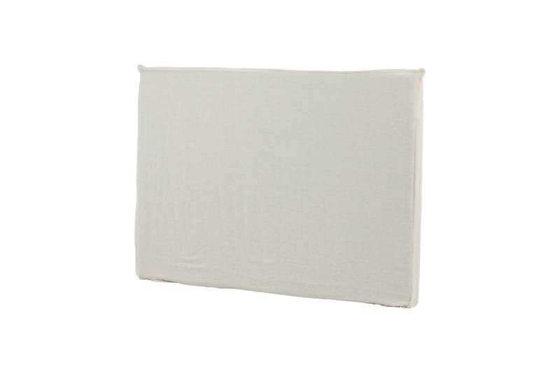 Signe Sengegaveltrekk 140x180 cm - Hvit - Tekstiler - Møbelstoff - Møbeltrekk