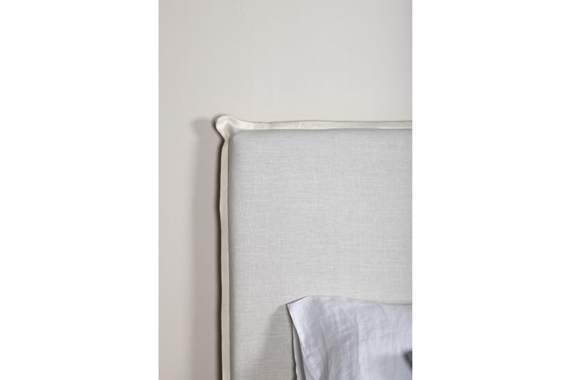 Signe Sengegaveltrekk 140x180 cm - Hvit - Tekstiler - Møbelstoff - Møbeltrekk