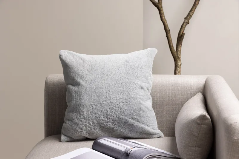 Thea Putetrekk - Grå - Tekstiler - Pute & pledd - Pynteputer