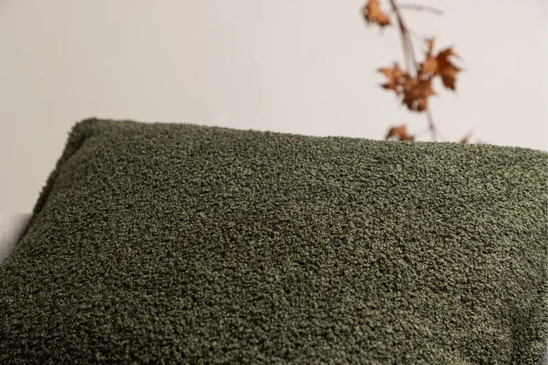 Tuva Putetrekk - Mørk grønn - Tekstiler - Pute & pledd - Pynteputer