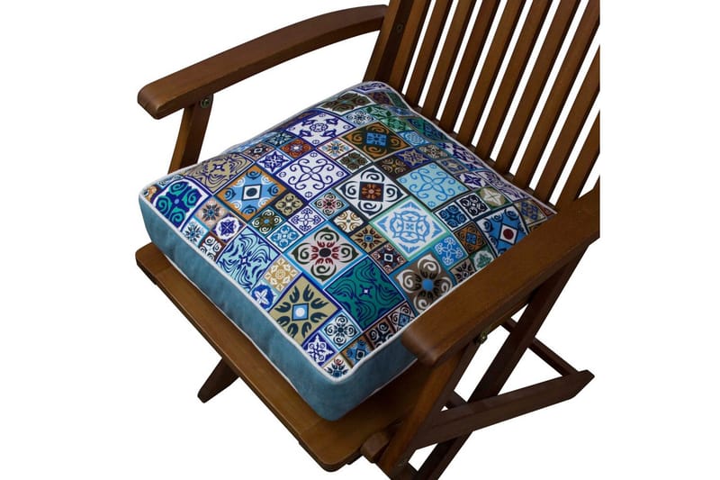 Alricon Pyntepute 42x42 cm - Blå - Tekstiler - Pute & pledd - Pynteputer