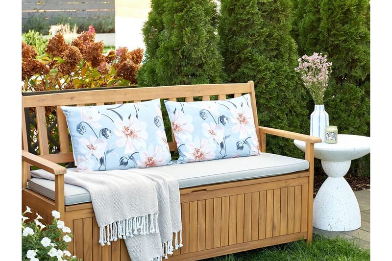 Benedetta Utendørspute 42x60 cm - Blå - Tekstiler - Pute & pledd - Hagepute