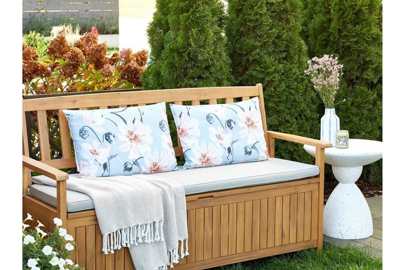 Benedetta Utendørspute 42x60 cm - Blå - Tekstiler - Pute & pledd - Hagepute