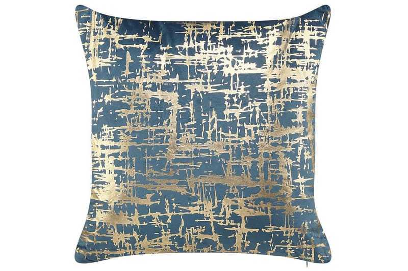Beneton Utendørspute 45x45 cm 2 stk - Blå/Gull - Tekstiler - Pute & pledd - Hagepute
