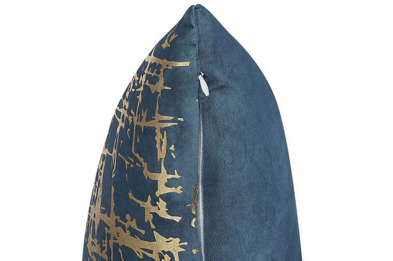 Beneton Utendørspute 45x45 cm 2 stk - Blå/Gull - Tekstiler - Pute & pledd - Hagepute