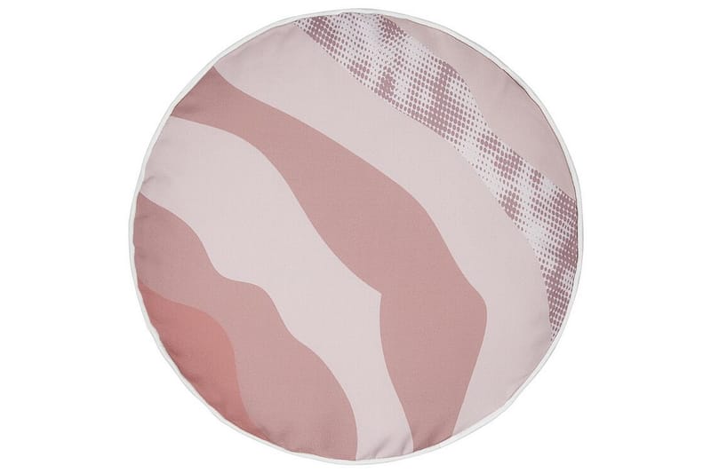 Busto Utendørspute 40 cm Rund Rund 2 stk - Rosa - Tekstiler - Pute & pledd - Hagepute