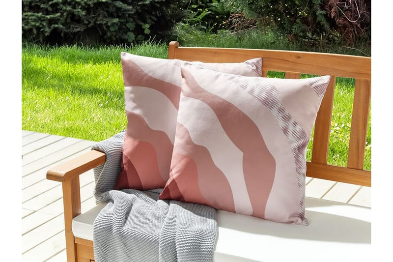 Busto Utendørspute 45x45 cm - Rosa - Tekstiler - Pute & pledd - Hagepute