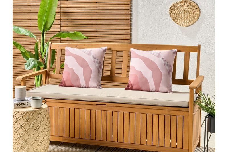 Busto Utendørspute 45x45 cm - Rosa - Tekstiler - Pute & pledd - Hagepute