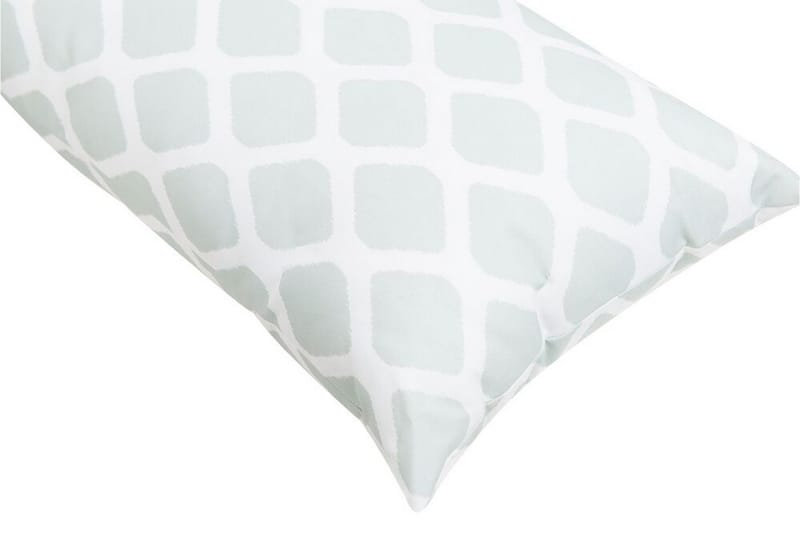 Flojen Utendørspute 42x60 cm - Grønn/Hvit - Tekstiler - Pute & pledd - Hagepute