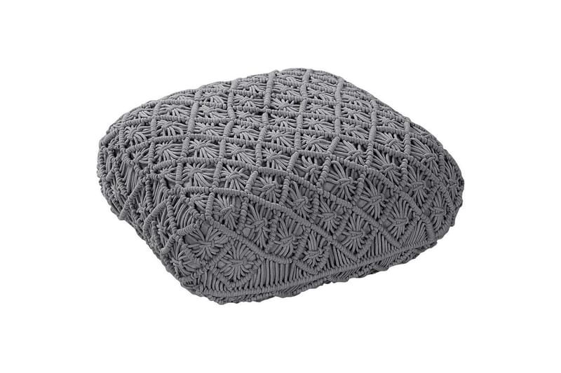 Gulvpute Berrechid Grå - Grå - Tekstiler - Pute & pledd - Hagepute