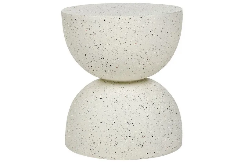 Jacksonville Sofabord 40 cm Rund, Hvit