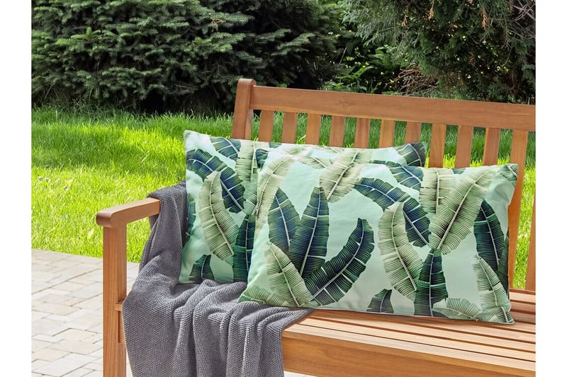 Langford Utendørspute 42x60 cm - Grønn - Tekstiler - Pute & pledd - Hagepute