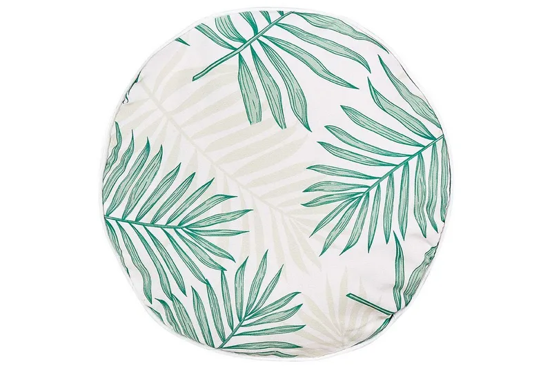 Laramie Utendørspute 40 cm Rund - Beige/Grønn - Tekstiler - Pute & pledd - Hagepute