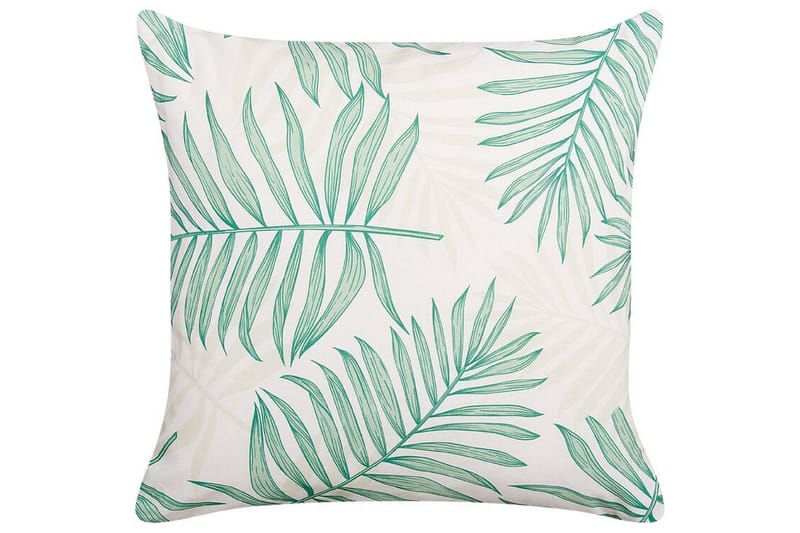 Laramie Utendørspute 45x45 cm, Beige/Grønn