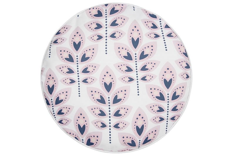 Latiano Utendørspute 40 cm Rund - Beige/Rosa - Tekstiler - Pute & pledd - Hagepute