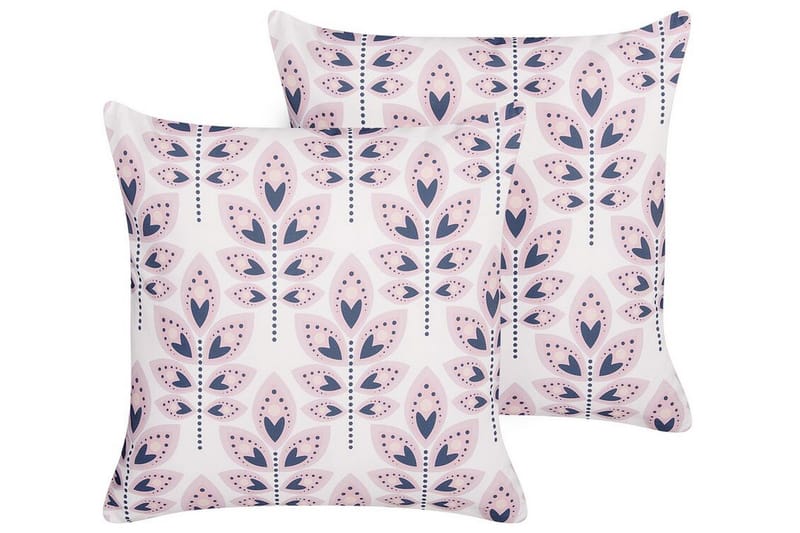 Latiano Utendørspute 45x45 cm - Beige/Rosa - Tekstiler - Pute & pledd - Hagepute