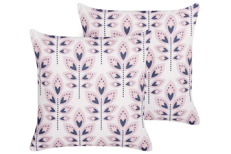 Latiano Utendørspute 45x45 cm - Beige/Rosa - Tekstiler - Pute & pledd - Hagepute