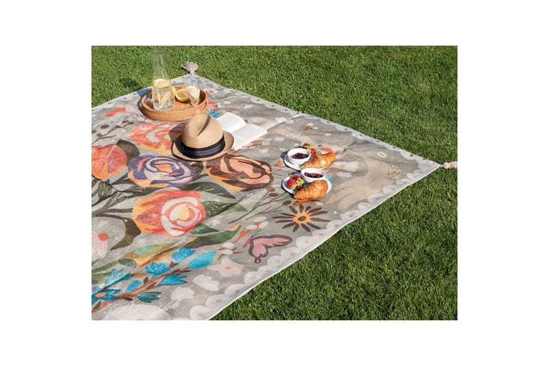 Piknikteppe Bandowali Rektangulær - Rektangulær - Tekstiler - Pute & pledd - Tepper & pledd