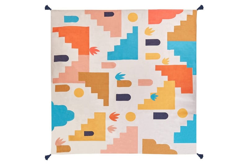 Piknikteppe Kambar Firkantet - Firkantet - Tekstiler - Pute & pledd - Tepper & pledd