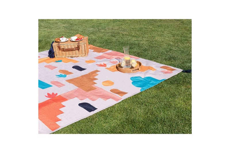 Piknikteppe Kambar Firkantet - Firkantet - Tekstiler - Pute & pledd - Tepper & pledd