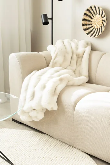 Pledd Åre 130x170 cm - Beige - Tekstiler - Pute & pledd - Tepper & pledd