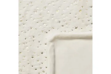 Pledd Alazeya Beige/gull, 130x180 cm - Beige/gull, 130x180 cm - Tekstiler - Pute & pledd - Tepper & pledd