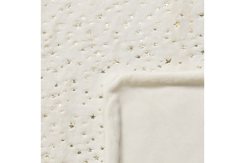 Pledd Alazeya Beige/gull, 130x180 cm - Beige/gull, 130x180 cm - Tekstiler - Pute & pledd - Tepper & pledd