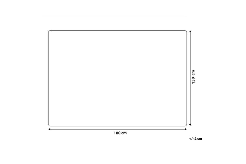 Pledd Alazeya Beige/gull, 130x180 cm - Beige/gull, 130x180 cm - Tekstiler - Pute & pledd - Tepper & pledd