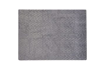 Pledd Alazeya Grå/gull, 130x180 cm - Grå/gull, 130x180 cm - Tekstiler - Pute & pledd - Tepper & pledd