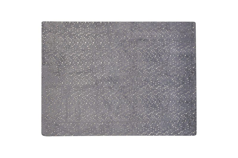 Pledd Alazeya Grå/gull, 150x200 cm - Grå/gull, 150x200 cm - Tekstiler - Pute & pledd - Tepper & pledd